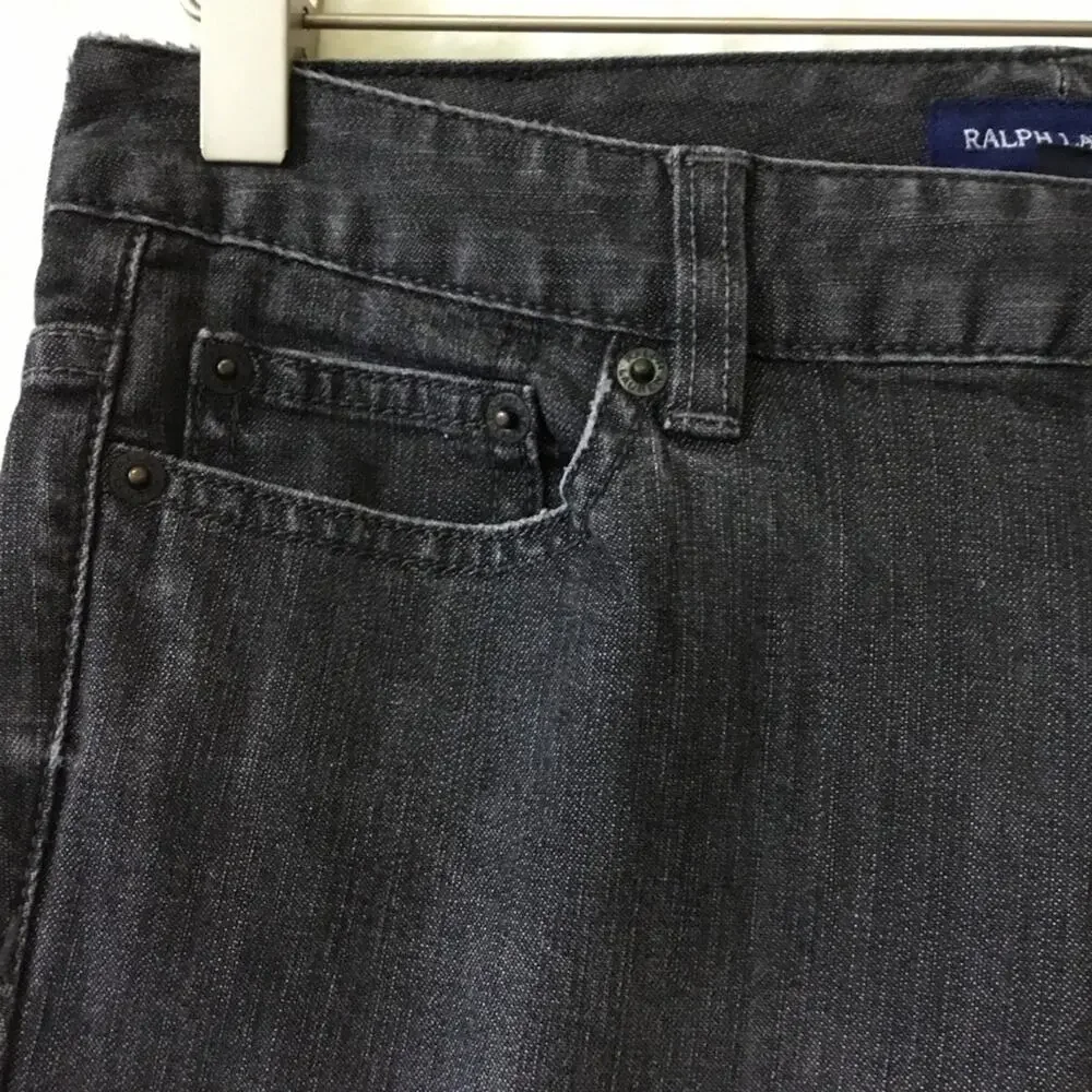Ralph Lauren Girl Black Straight Jeans